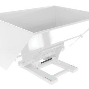 Vestil Steel Heavy Duty Hydraulic Dumping Hopper