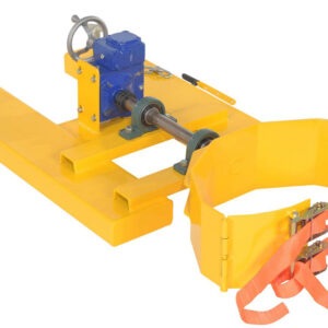Vestil DCR-RAR-12 Steel Right Angle Yellow Drum Rotator