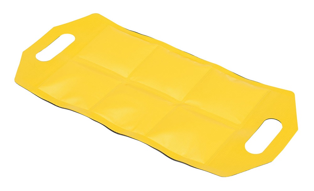 Vestil Vinyl Dock Draft Mats - Black/Yellow