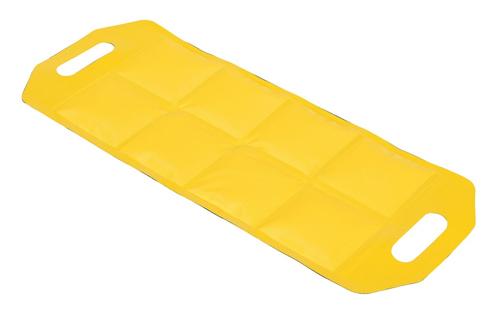 Vestil Vinyl Dock Draft Mats - Black/Yellow