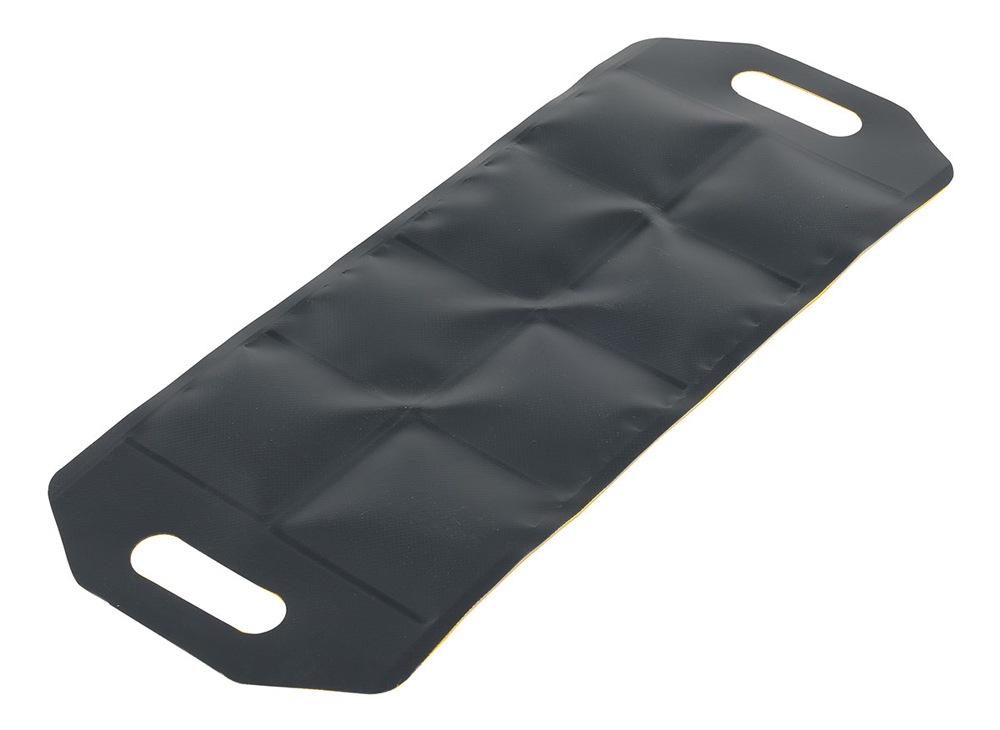 Vestil Vinyl Dock Draft Mats - Black/Yellow