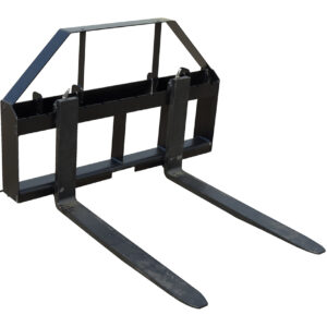 Vestil Steel Universal Attachment Black Skid Forks