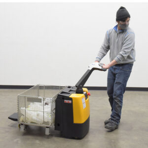 Vestil EPT-SF-1232-26 Steel Electric Pallet Truck with Single Fork