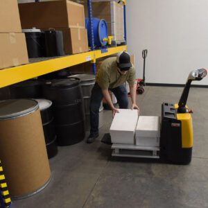 Vestil EPT-SF-1232-26 Steel Electric Pallet Truck with Single Fork