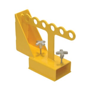 Vestil FORK-P Steel Fork Lifter - 400 Lb. Capacity - Yellow