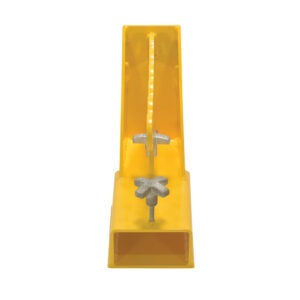 Vestil FORK-P Steel Fork Lifter - 400 Lb. Capacity - Yellow