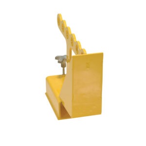 Vestil FORK-P Steel Fork Lifter - 400 Lb. Capacity - Yellow