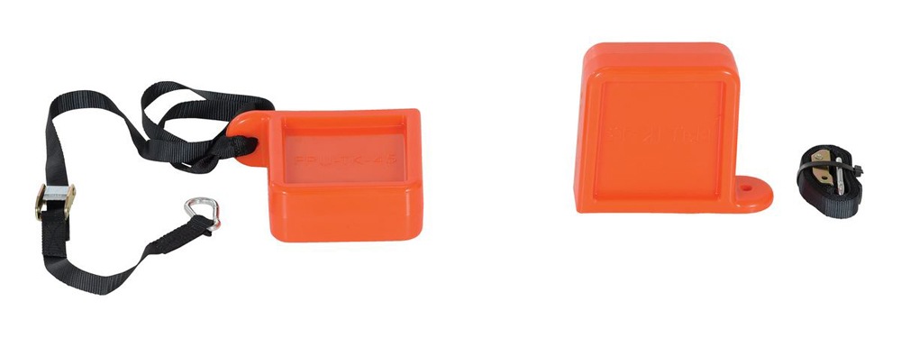 Vestil Polyurethane Magnetic Fork Tip Protector Thin