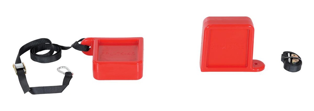 Vestil Polyurethane Magnetic Fork Tip Protector Thin