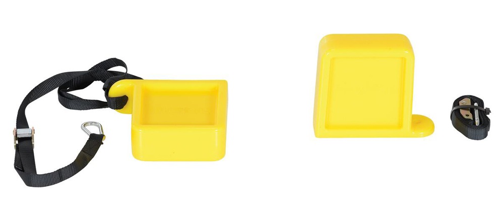 Vestil Polyurethane Magnetic Fork Tip Protector Thin