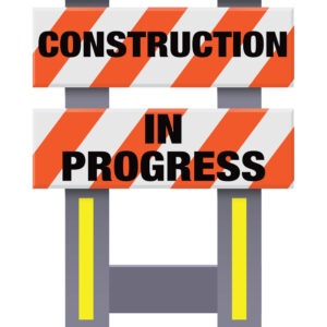 Vestil FSB-3832-OR-006 Corrugated Plastic Folding Safety Barricade