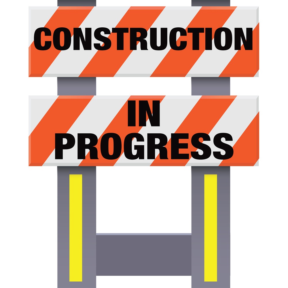 Vestil FSB-3832-OR-006 Corrugated Plastic Folding Safety Barricade