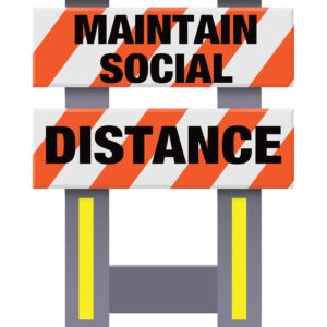 Vestil FSB-3832-OR-017 Corrugated Plastic Folding Safety Barricade