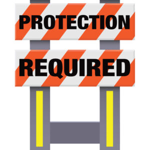 Vestil FSB-3832-OR-025 Corrugated Plastic Folding Safety Barricade