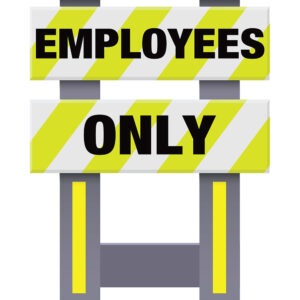 Vestil FSB-3832-VYL-010 Corrugated Plastic Folding Safety Barricade