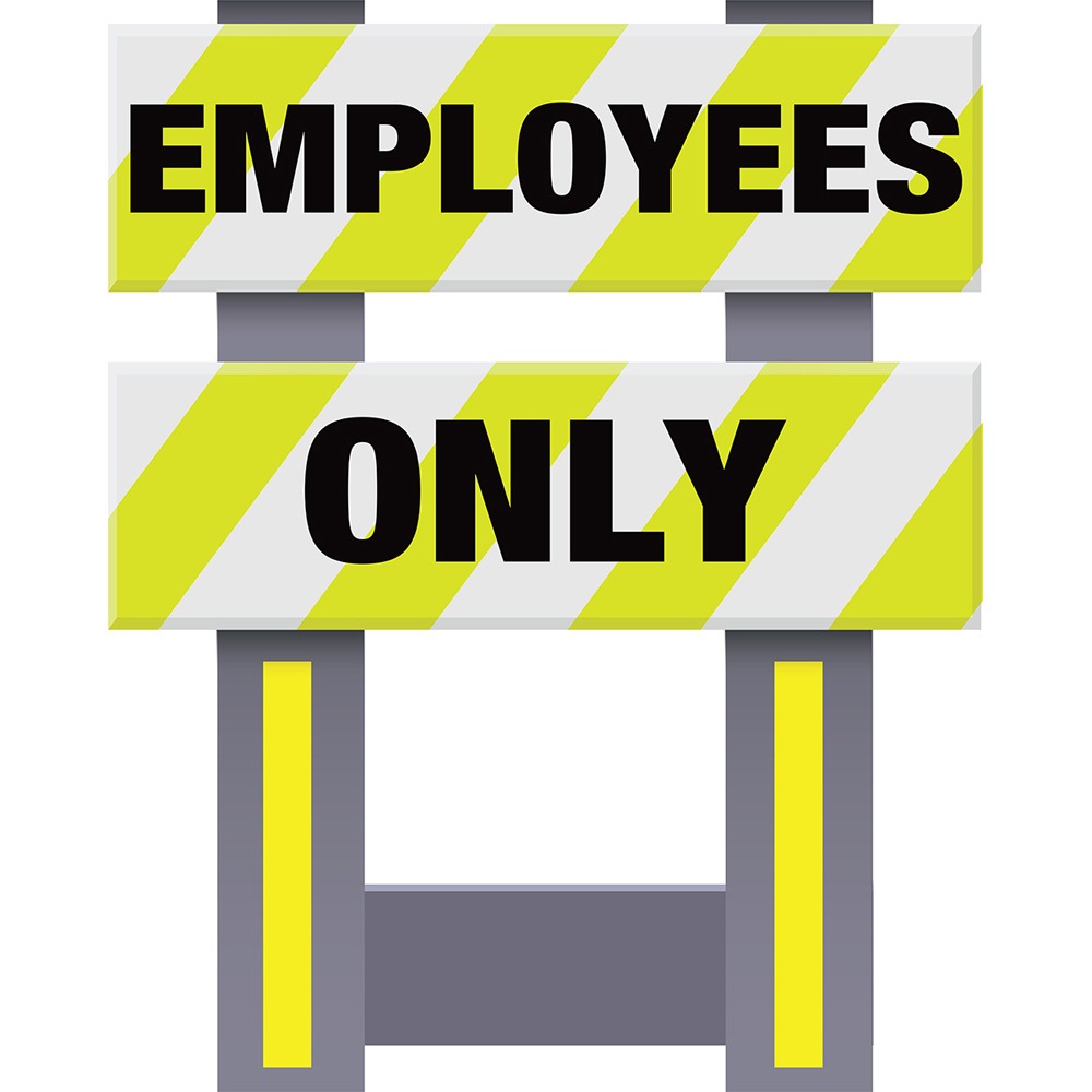 Vestil FSB-3832-VYL-010 Corrugated Plastic Folding Safety Barricade