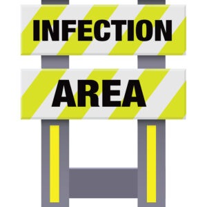 Vestil FSB-3832-VYL-014 Corrugated Plastic Folding Safety Barricade