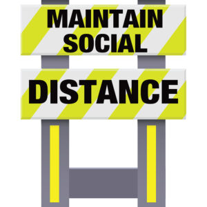 Vestil FSB-3832-VYL-017 Corrugated Plastic Folding Safety Barricade