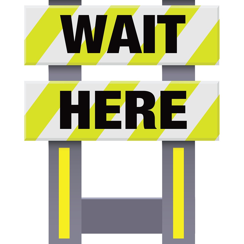 Vestil FSB-3832-VYL-034 Corrugated Plastic Folding Safety Barricade