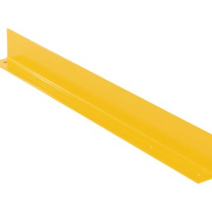 Vestil Thick Steel Floor Safety Curb - Yellow