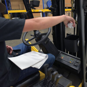 Vestil FTA-P-MSB-198 Plastic Fork Truck Magnetic Storage Bin