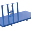Vestil H-FBSD-4896-2 Steel Open Sided Hopper Solid Deck