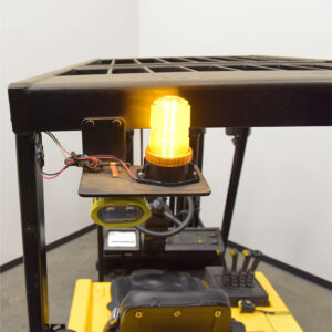 Vestil LT-RC5-FSL-AM Polycarbonate Fork Truck Safety and Warning Light