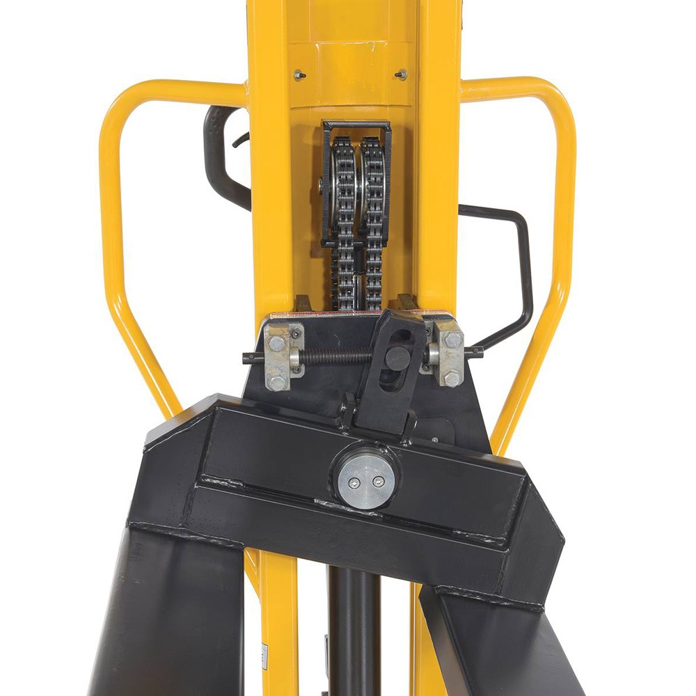 Vestil LTT-2145 21" x 45" Steel Lift Tilt Truck Yellow/Black Forks