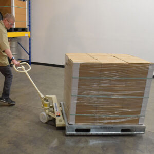 Vestil PM5-CFR-2748 Steel Pallet Master Cold Freezer Room - Cream