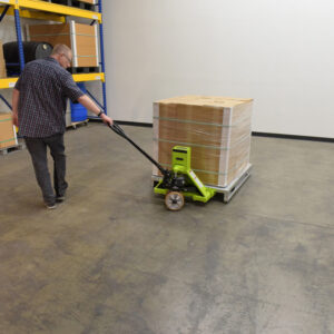 Vestil PMC-PM5-2748-SCL Steel Pramac Mini Hand Pallet Truck with Scale