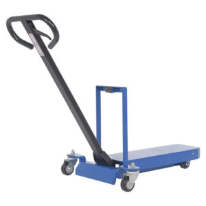 Vestil PMSF-M-400 Steel Single Yellow Fork Pallet Master