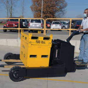 Vestil RT-EPT-2.5-60-TLT Steel Rough Terrain Electric Truck w/Tilt Forks