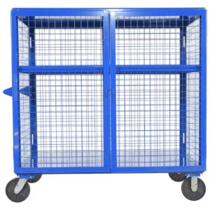 Vestil Welded Steel Expanded Metal Security Cart