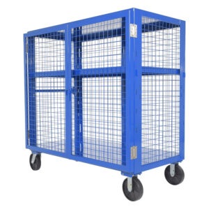 Vestil Welded Steel Expanded Metal Security Cart