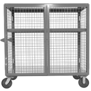 Vestil Welded Steel Expanded Metal Security Cart