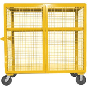 Vestil Welded Steel Expanded Metal Security Cart