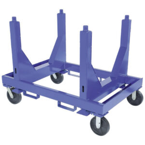 Vestil SPC-3654-VB Steel Heavy Duty V Bottom Stackable Material Cart