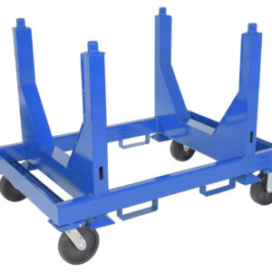 Vestil SPC-3654-VB Steel Heavy Duty V Bottom Stackable Material Cart