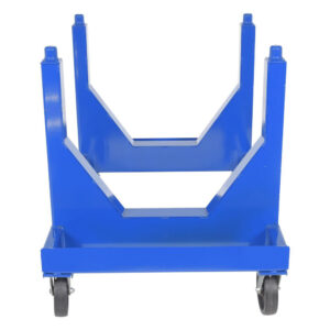 Vestil SPC-3654-VB Steel Heavy Duty V Bottom Stackable Material Cart