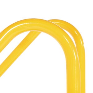 Vestil SPN-3-YL-HR Polyethylene Nestable with Handrails 3 Step