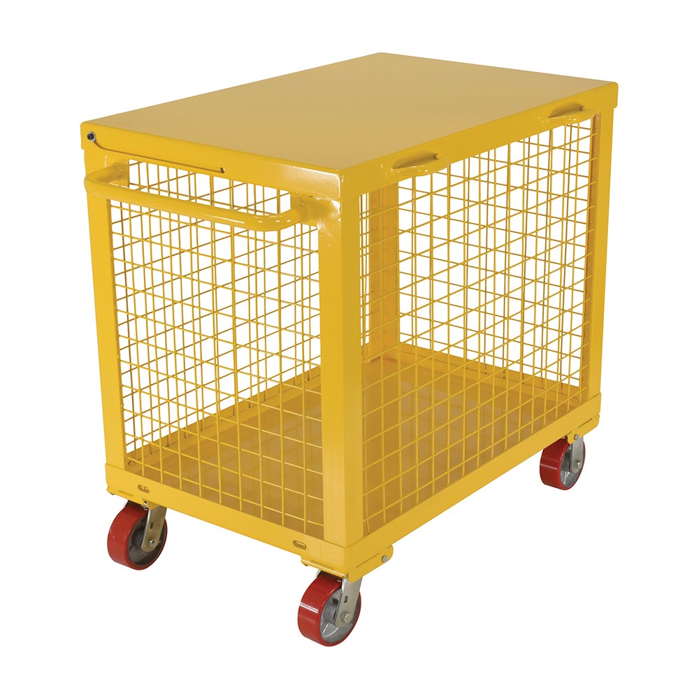 Vestil TBS-2436-XM-13 Steel Tool Box Expanded Metal 13 Cubic Feet