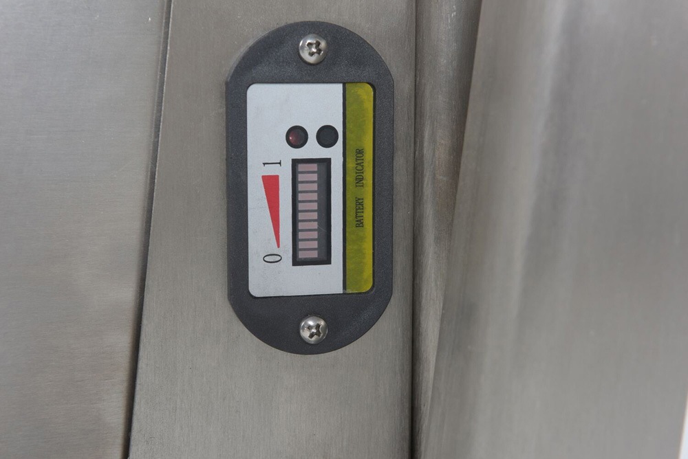 Vestil TM-22-DC-SS Stainless Steel Tilt Master DC Powered 12 Volt