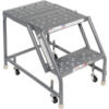 Tri-Arc 16" Width Deep Top Steel Rolling Ladder