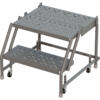Tri-Arc 24" Width Deep Top Steel Rolling Ladder
